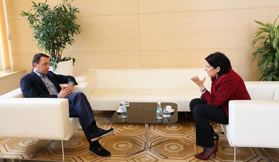 Gürcüstan baş naziri prezidentdən danışdı - Utancvericidir