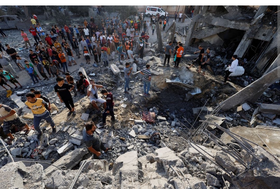 Qəzzada dəhşətli partlayış - 500-dən çox ölən var...