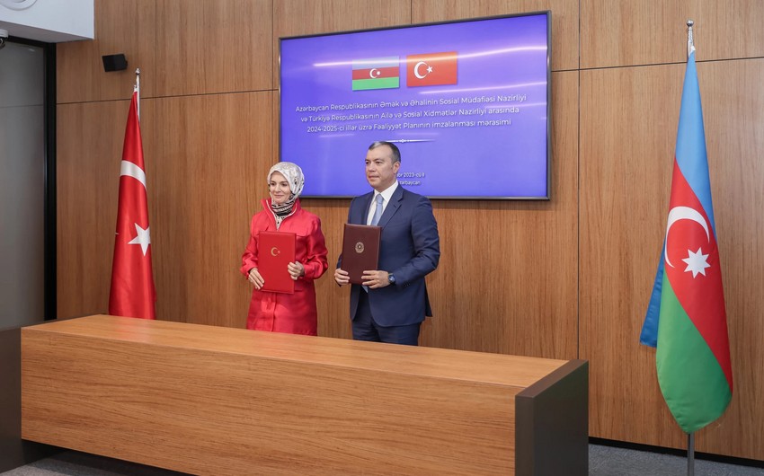 Türkiyə və Azərbaycan arasında yeni sənəd imzalandı