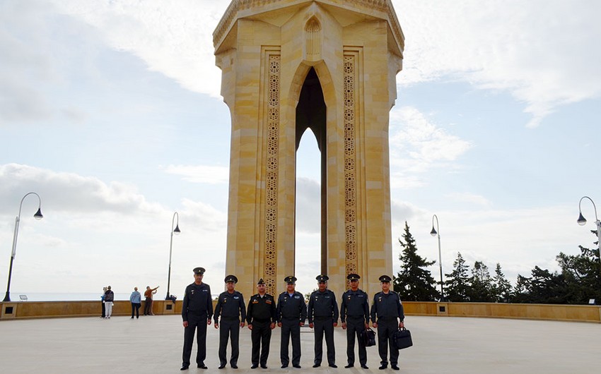Özbəkistan Müdafiə Nazirliyinin nümayəndə heyəti Azərbaycanda