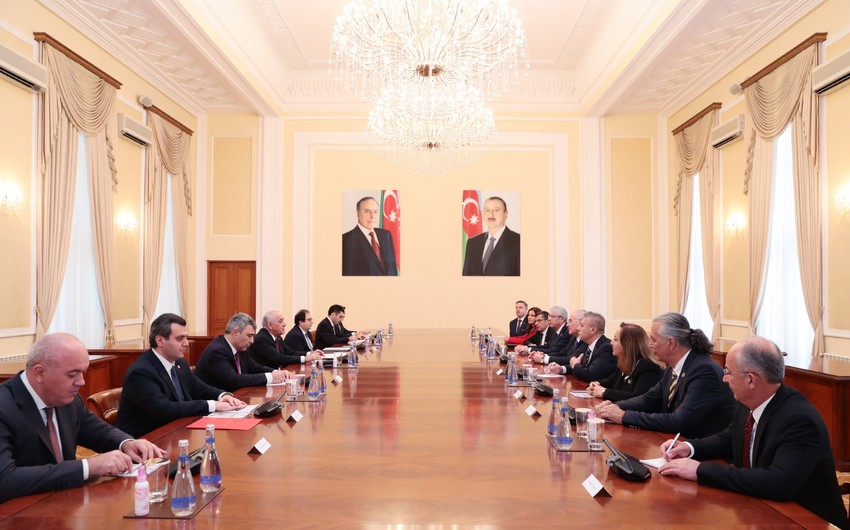 Əli Əsədov Türkiyə Ali Məhkəməsinin sədri ilə görüşdü