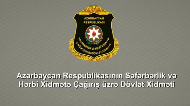 Səfərbərlik Xidmətində işləmək istəyənlərin NƏZƏRİNƏ