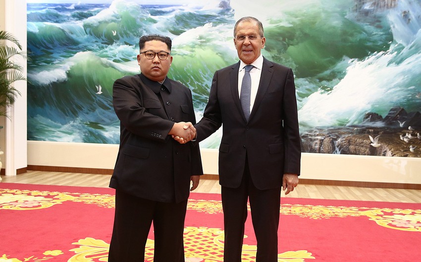 Şimali Koreya lideri Lavrovla görüşdü
