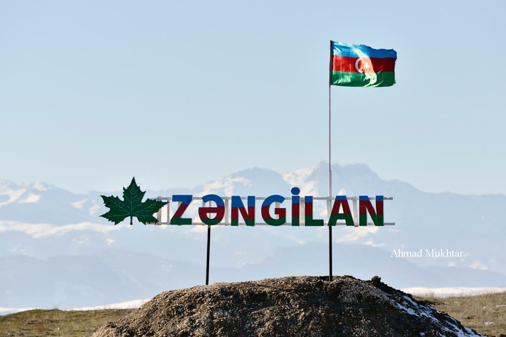 Zəngilanda artıq oranın əsl sahibləri yaşayır