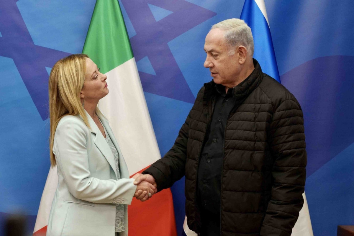 İtaliyanın Baş naziri İsraildə səfərdədir