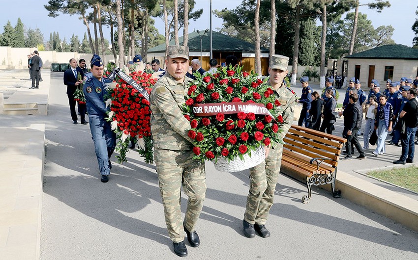 Şəhidlərin xatirəsi anıldı