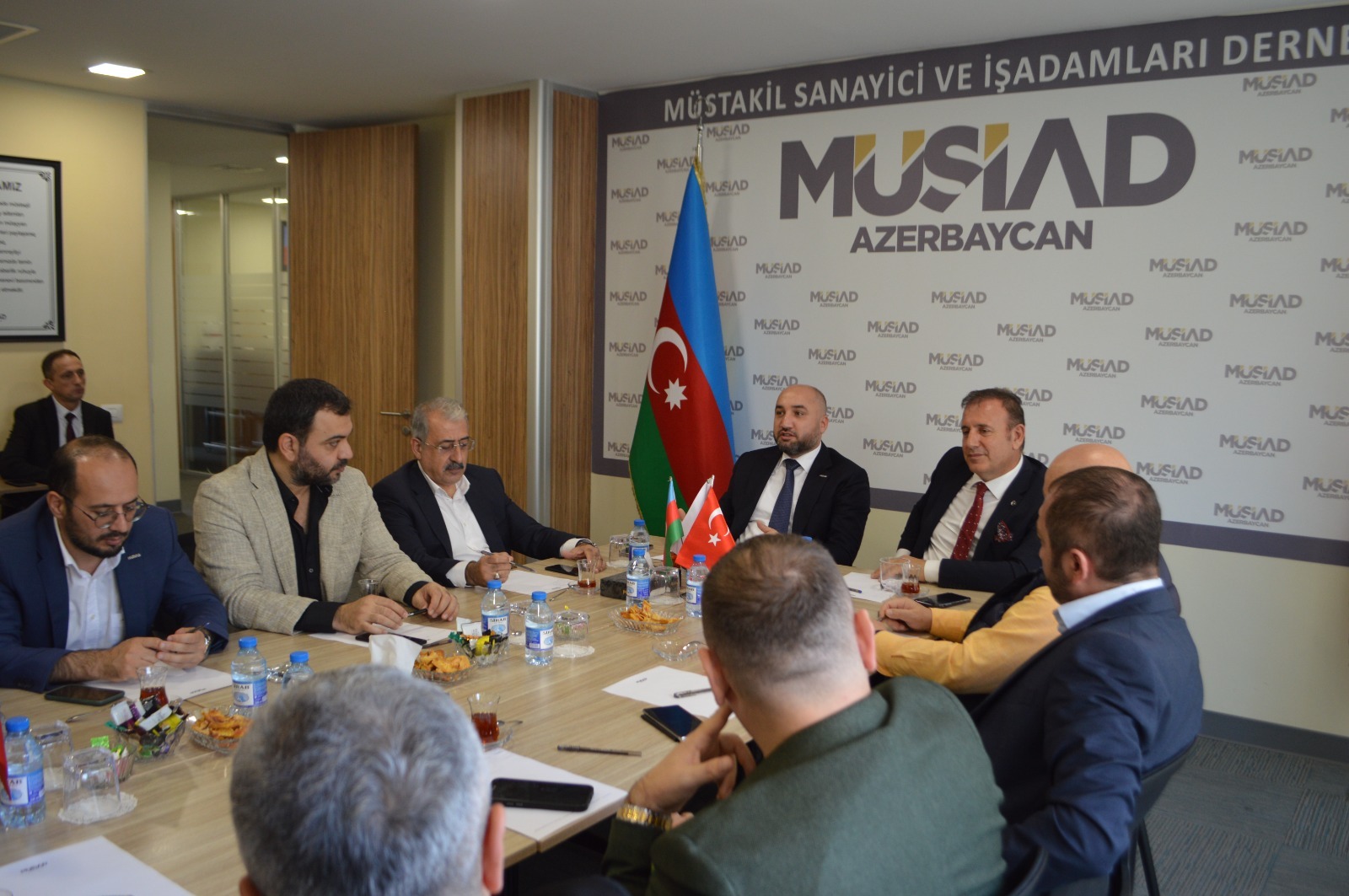 Türkiyəli iş adamları MÜSAİD Azərbaycanı ziyarət etdi - FOTOLAR