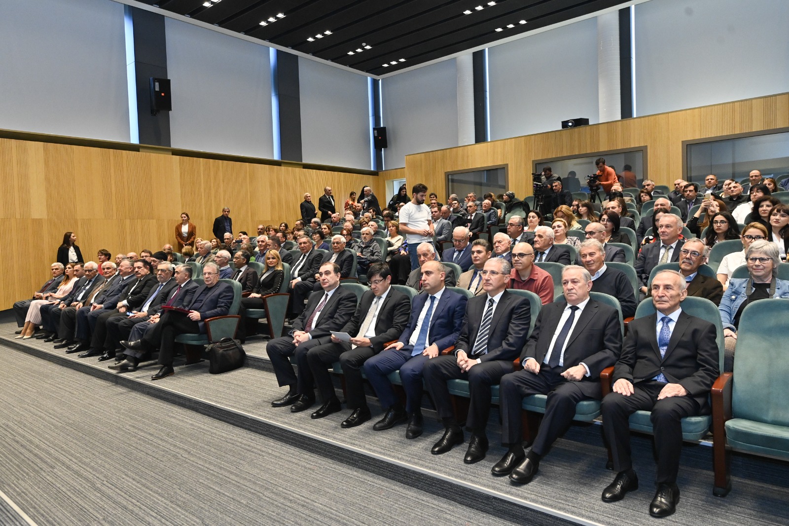 UNEC-də Məsud Əfəndiyevin 70 illik yubileyi qeyd edilib - FOTOLAR