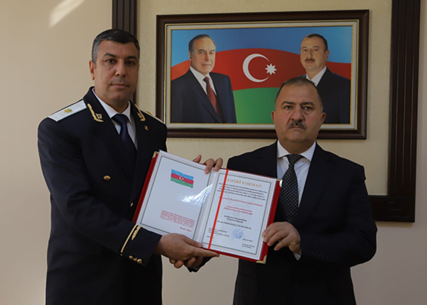 Hərbi prokurorun böyük köməkçisi təqaüdə göndərildi