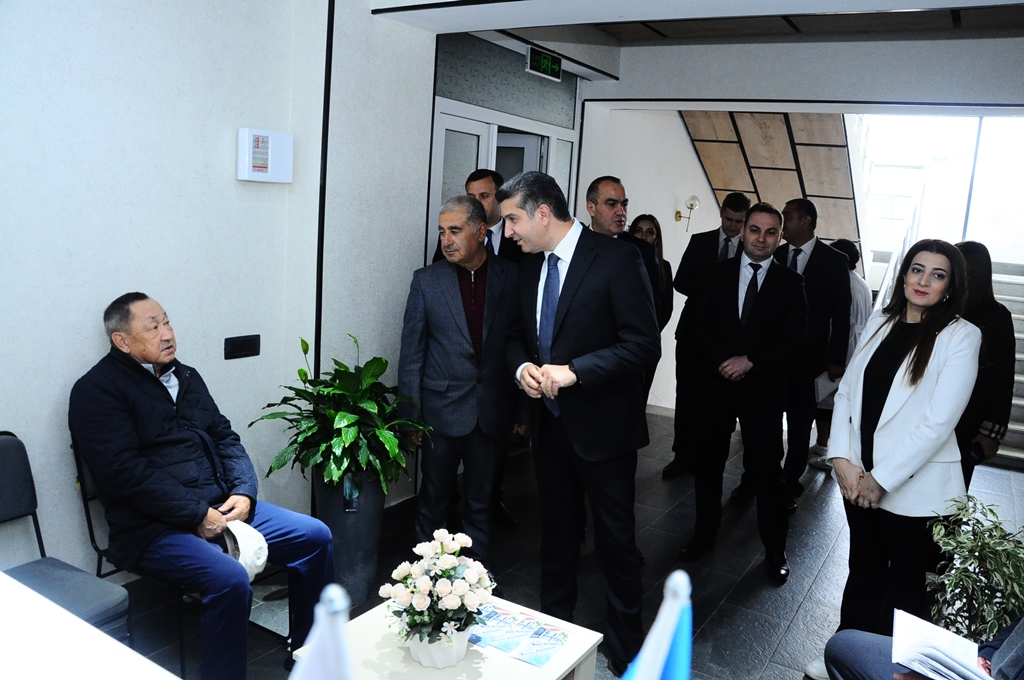 Naftalanda yeni müalicə mərkəzi - FOTOLAR