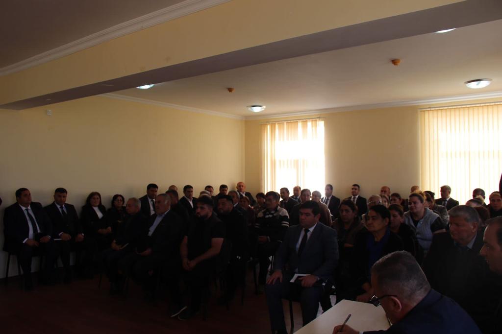 Goranboyun Goran qəsəbəsində səyyar qəbul keçirilib - FOTO