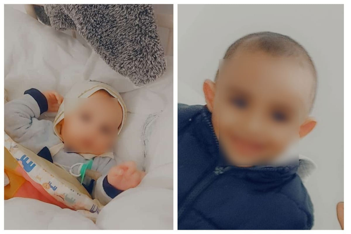 Gəncədə iki uşaq küçəyə atıldı - FOTO