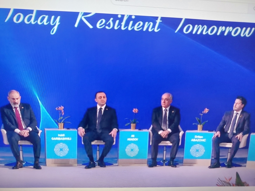 Əli Əsədovla Paşinyanın iştirak etdiyi forum BAŞLADI