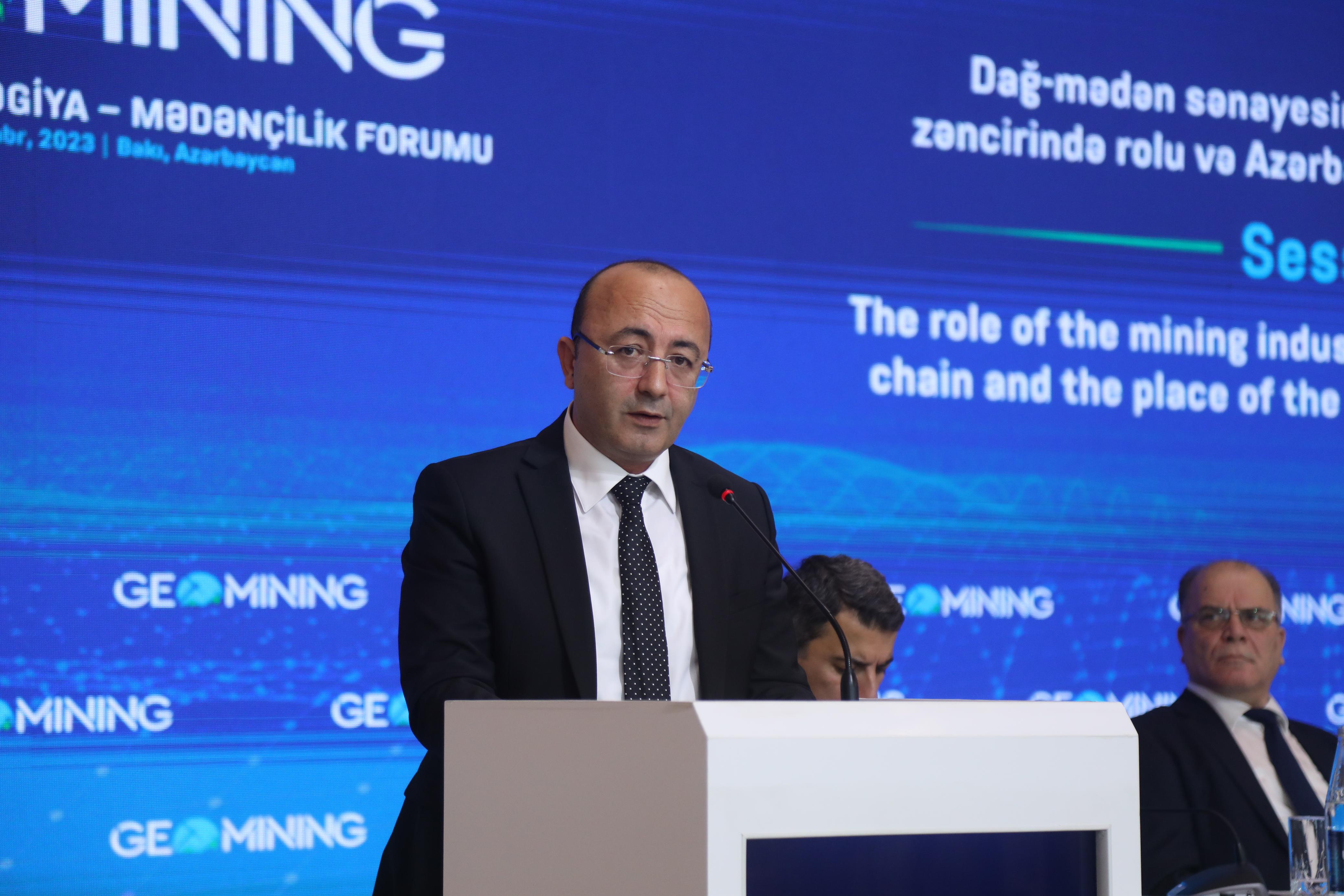 Qeyri-neft sektorunun inkişafında dağ-mədən sənayesi əsas yeri tutur