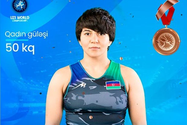 Qadın güləşçimiz Avropada medal qazandı