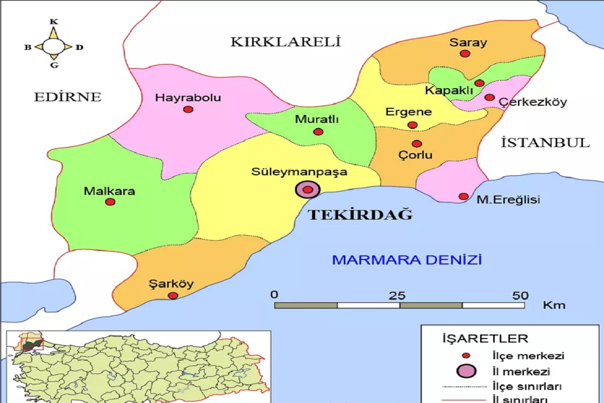 Tekirdağda ZƏLZƏLƏ