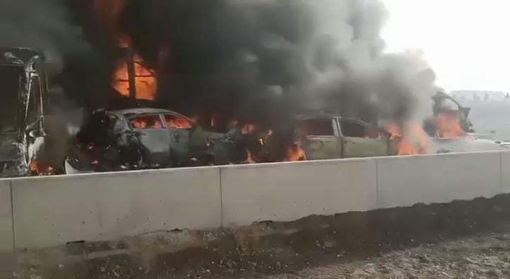 Zəncirvari qəza: 28 ölü, 60 yaralı