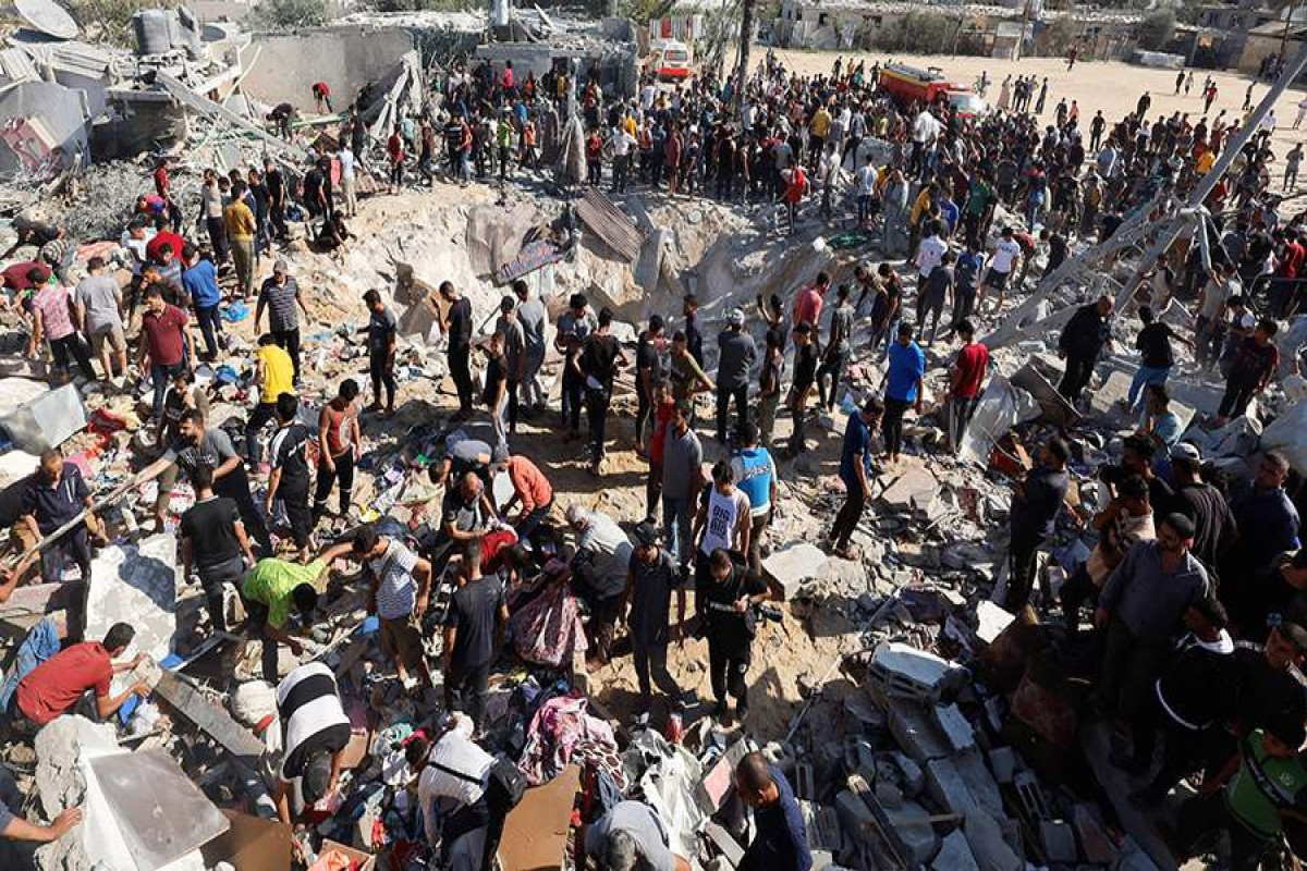 Qəzzada 8 mindən çox insan ölüb - Fələstin