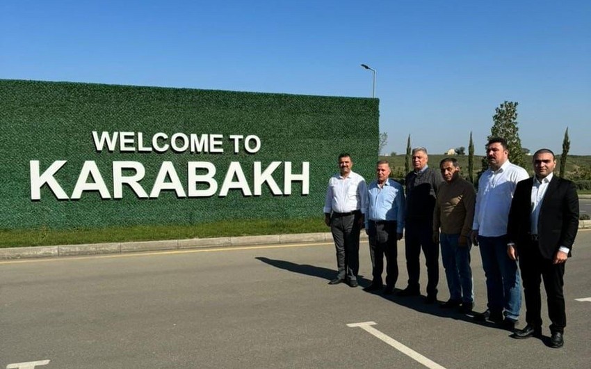 İraq deputatları Şuşada - FOTO