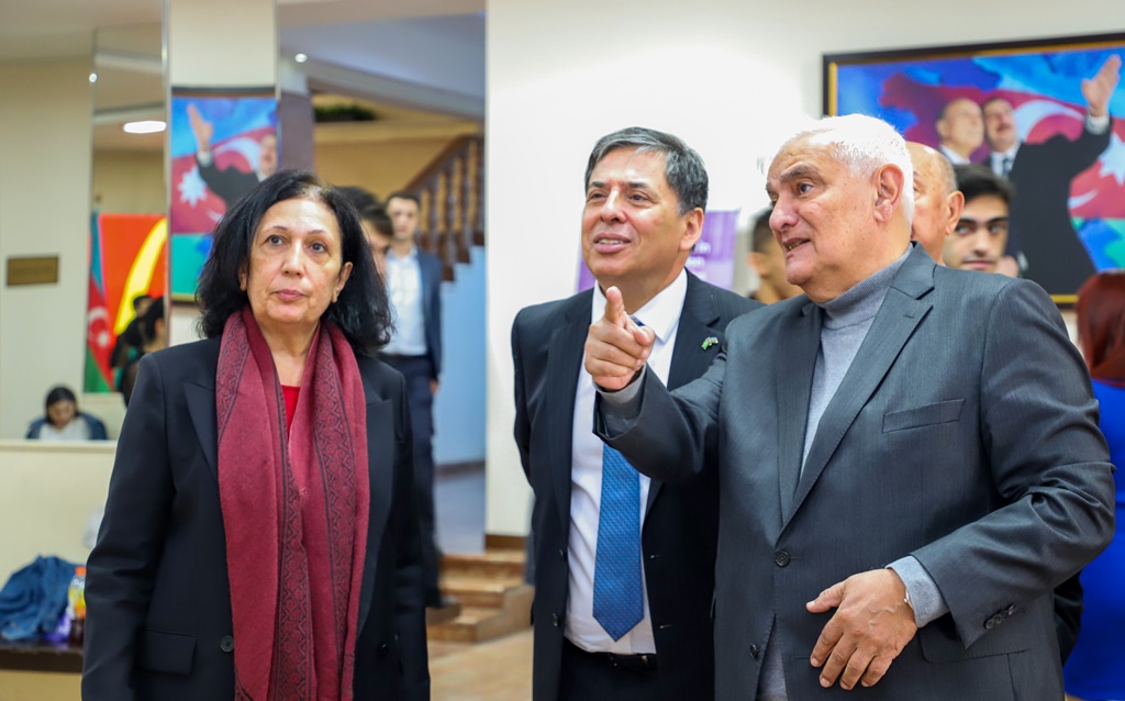 Braziliya səfiri ADU-nun qonağı olub - FOTO