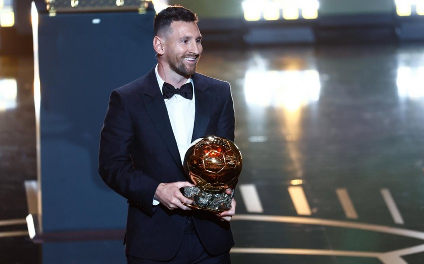 Messi 8-ci dəfə \