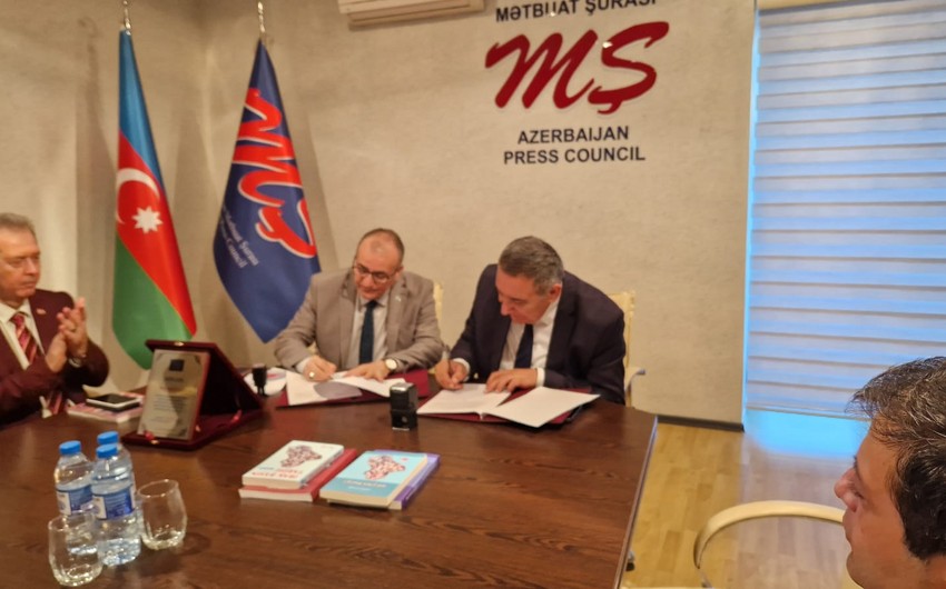Mətbuat Şurası ilə Kərkük Kültür Dərnəyi arasında memorandum imzalandı