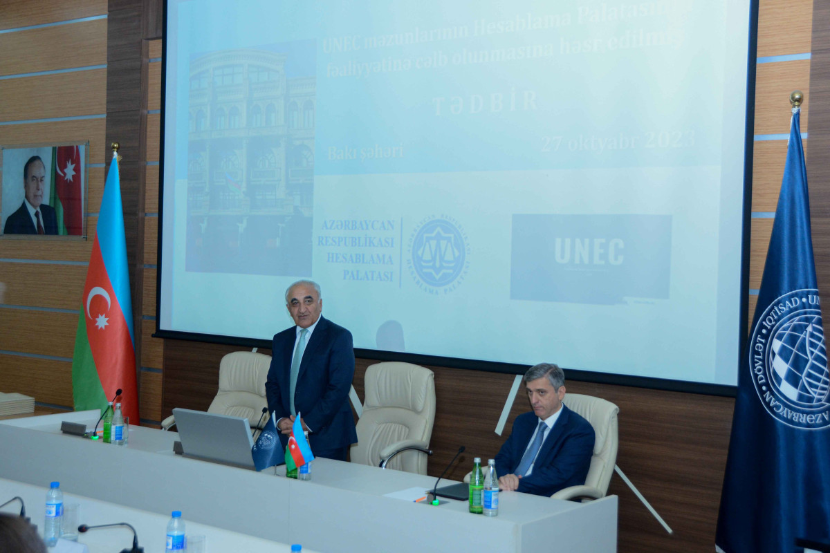 UNEC tələbələri Hesablama Palatasının təlimlərini tamamladılar - FOTO