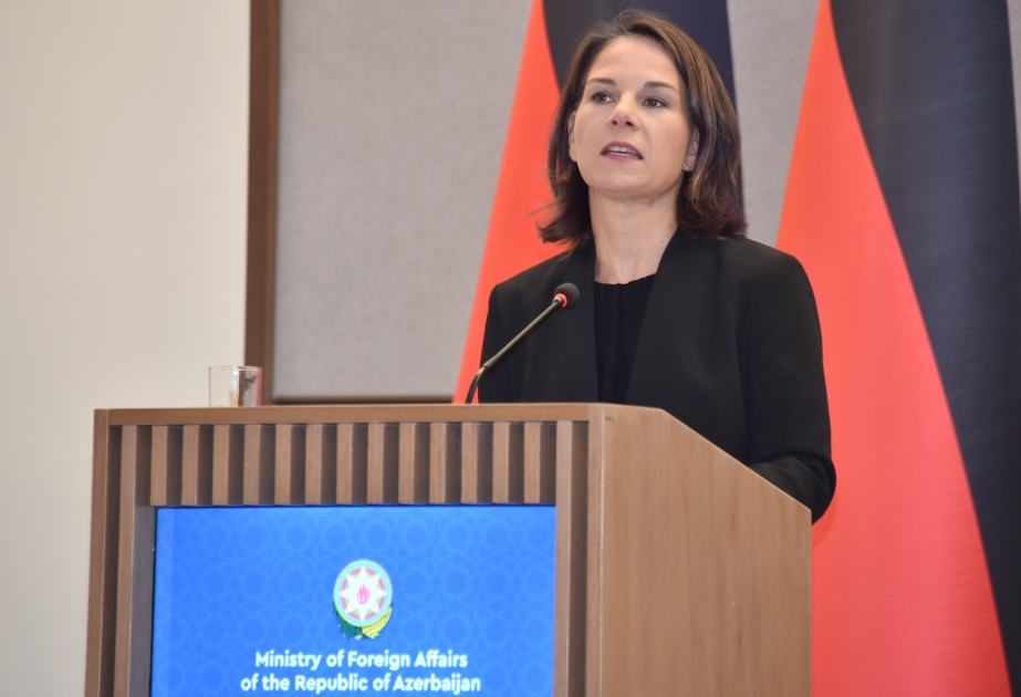 Almaniyanın xarici işlər naziri Bakıda yalan bəyanat verdi