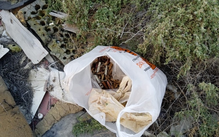 Hacıqabulda sursat aşkarlandı