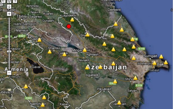 Azərbaycanda zəlzələ oldu