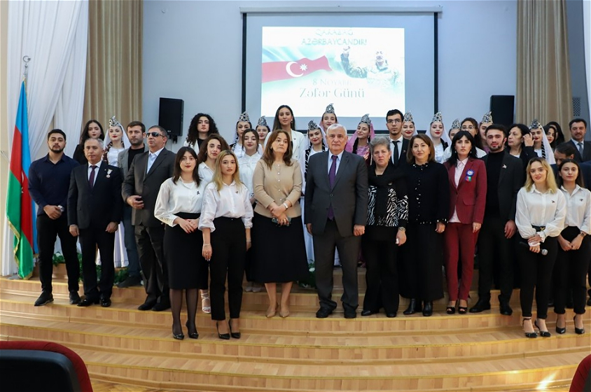 ADU-da 8 Noyabr Zəfər Günü - FOTO