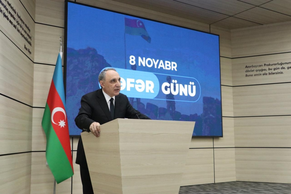Baş Prokurorluqda “Zəfər Günü” tədbiri - FOTOLAR