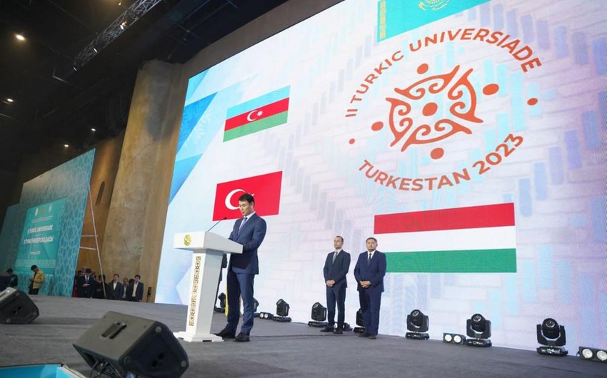 ll Türk Dövlətləri Universiadasının açılışı oldu