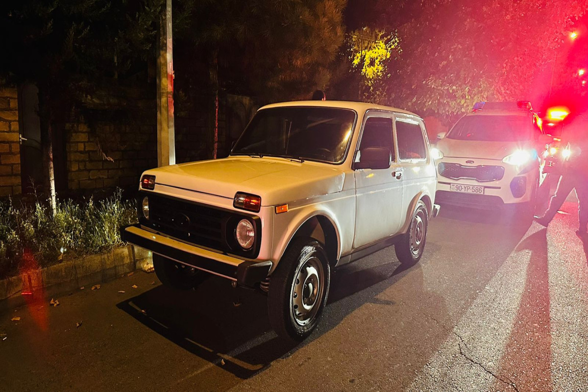Polis sürücülərə qarşı reyd keçirdi - FOTOLAR