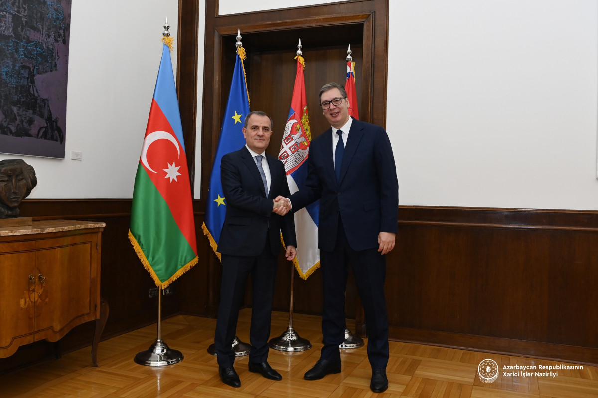 Vuçiç Ceyhun Bayramovu qəbul etdi