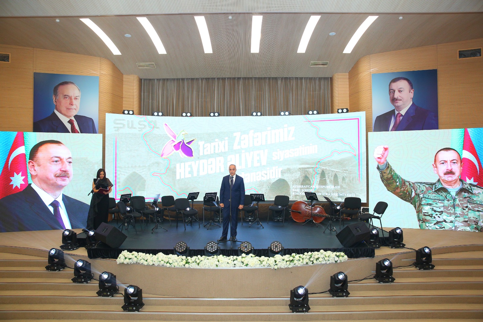 Tarixi Zəfərimiz Heydər Əliyev siyasətinin təntənəsidir! - FOTO