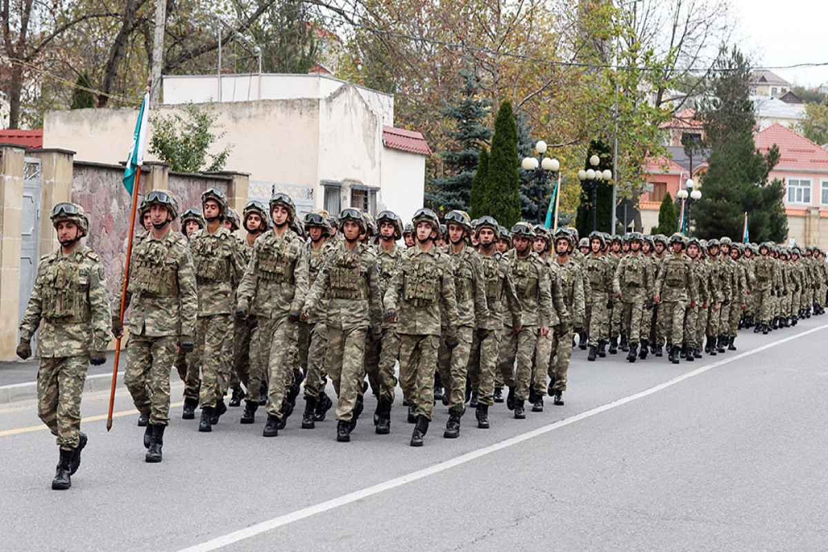 Füzuli və Zəngilanda Zəfər Günü yürüşü - FOTOLAR
