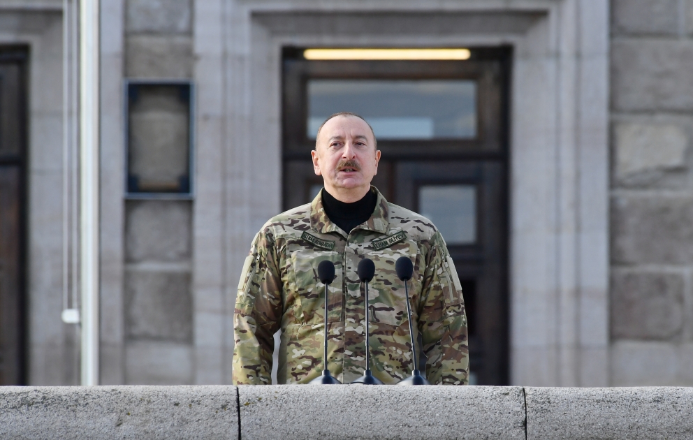Xankəndidə parad keçirməyimiz onu göstərir ki...