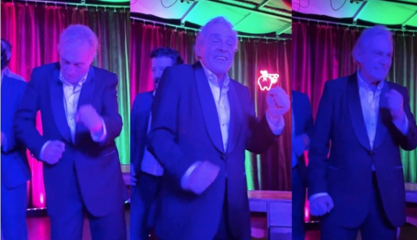 69 yaşlı Haluk Bilginer rəqsi ilə gündəm oldu - VİDEO