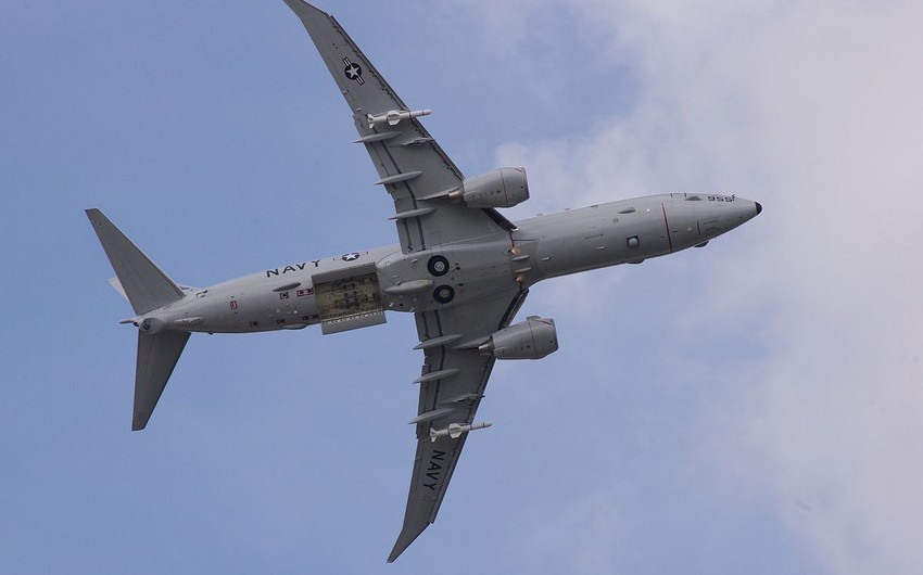 ABŞ-nin hərbi təyyarəsi Aralıq dənizində qəzaya uğradı