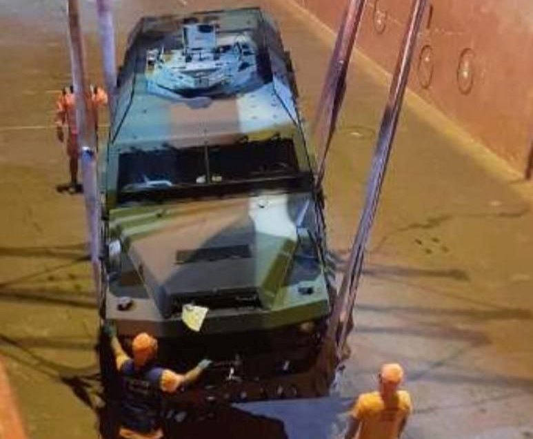 Fransanın Ermənistana verdiyi hərbi maşınlar bu yolla İrəvana gətirildi – FOTO