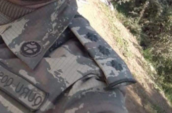 İntihar edən zabitimizin FOTOSU