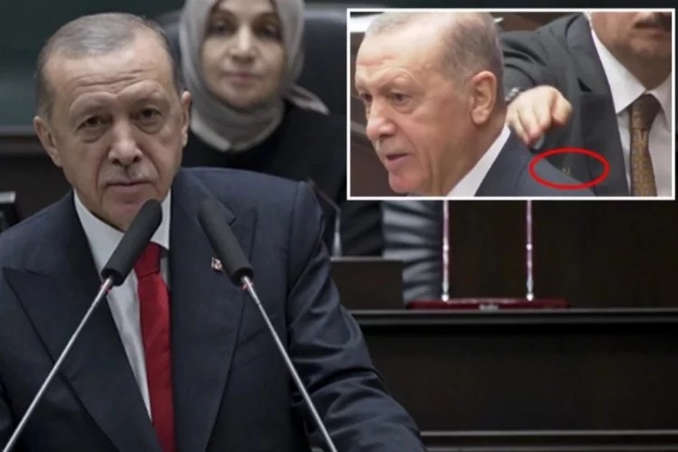 Ərdoğanın çıxışında maraqlı anlar: Mühafizəçi arını belə zərərsizləşdirdi - VİDEO