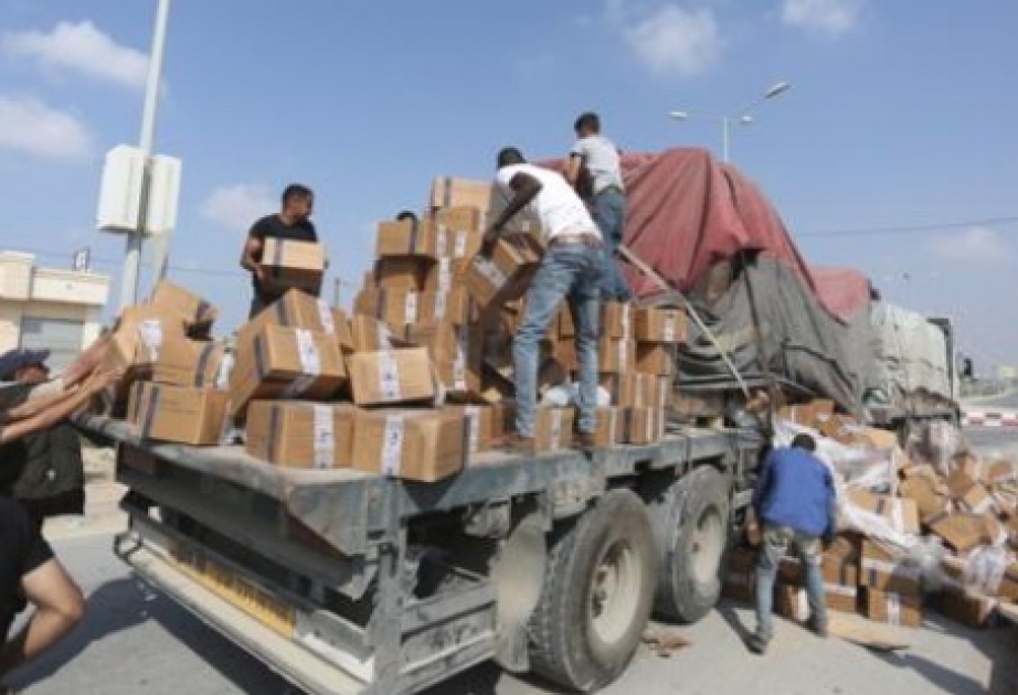 144 yük maşını Qəzzaya daxil oldu