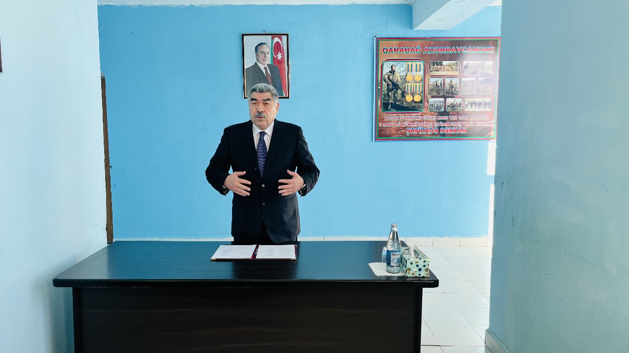 Hacıqabulun Birinci Udullu kəndində səyyar qəbul keçirilib