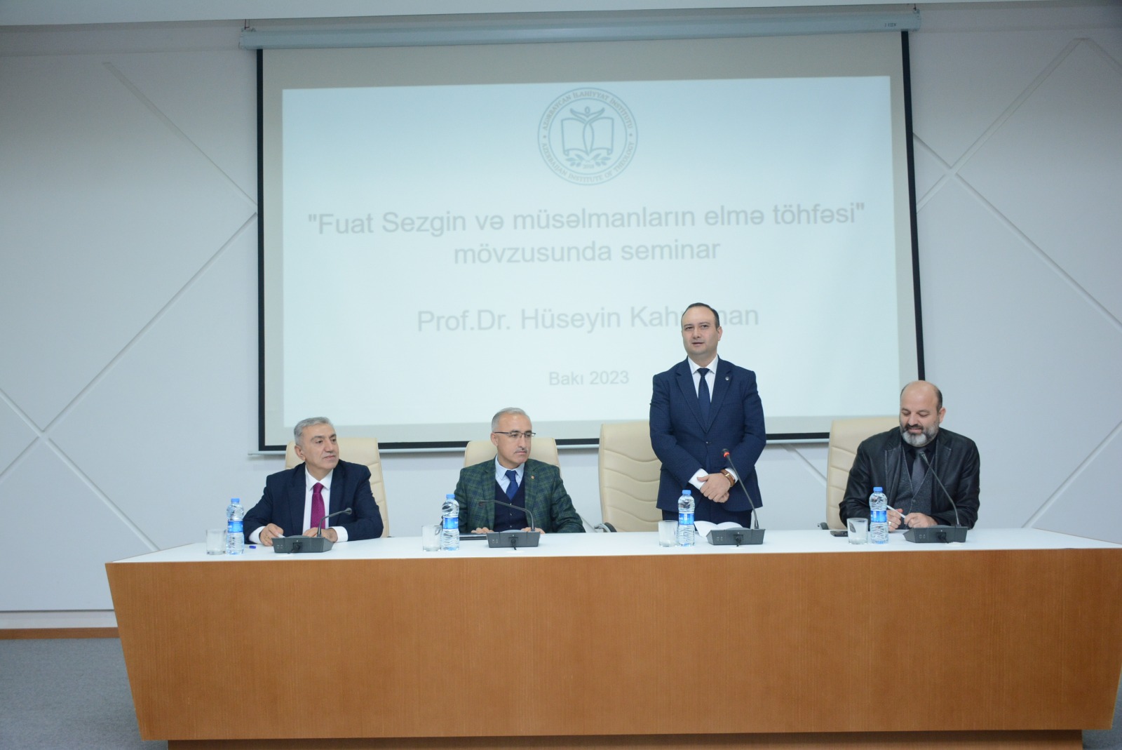 İlahiyyat İnstitutunda elmi seminar keçirilib - FOTOLAR