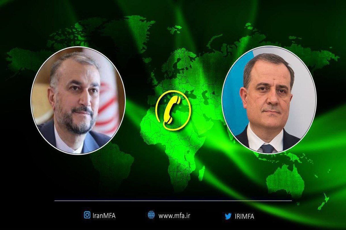 Ceyhun Bayramov iranlı həmkarı ilə müzakirələr APARDI 