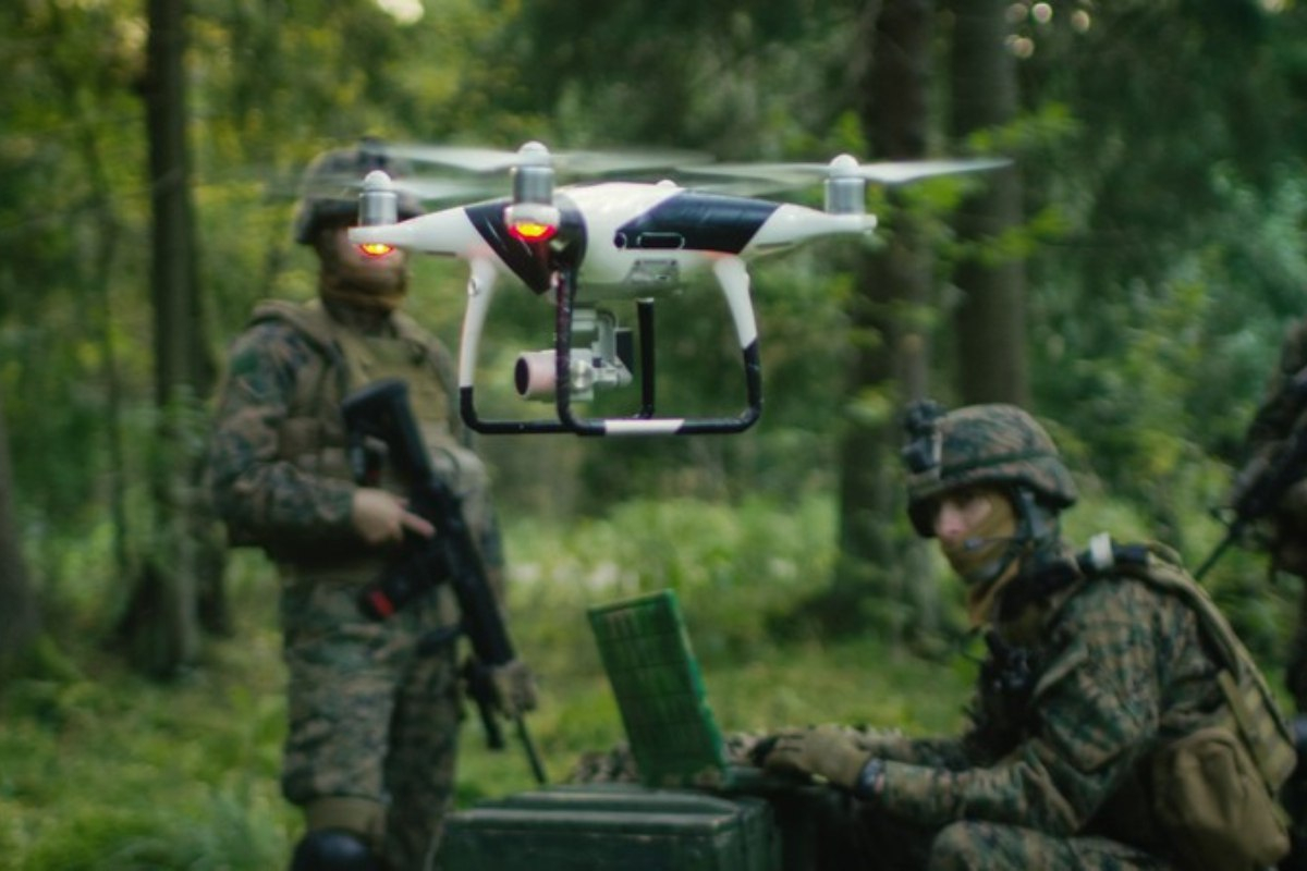 Diplomatik nümayəndələrə erməni dronları göstərildi - VİDEO+FOTO
