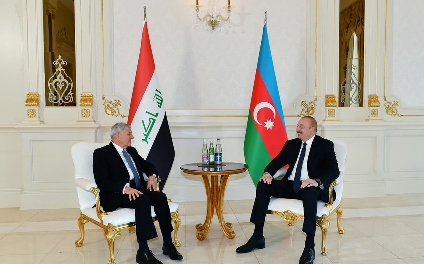 Azərbaycan və İraq prezidentlərinin müzakirə etdiyi MƏSƏLƏLƏR