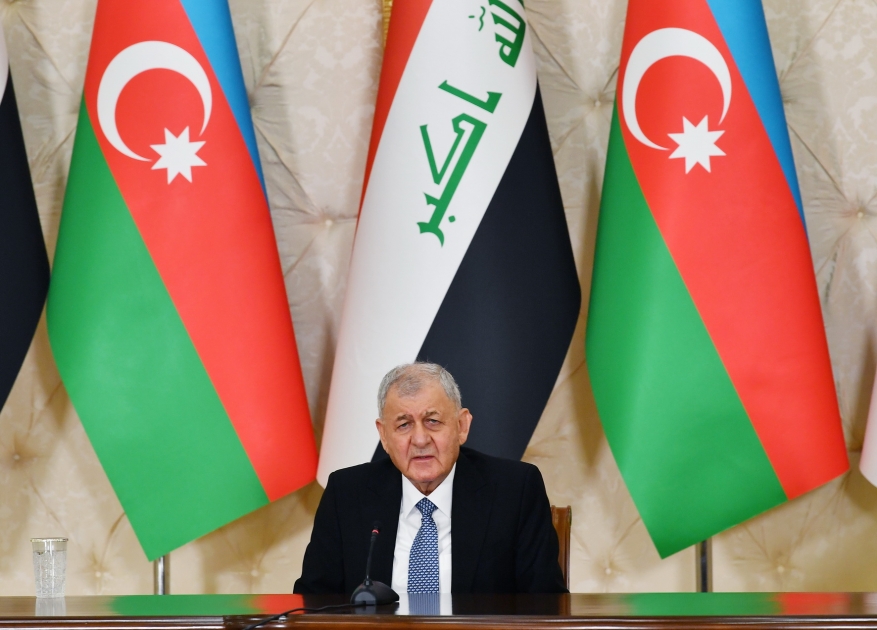 Azərbaycan üçün yeni mühit yaratmalıyıq - İraq Prezidenti